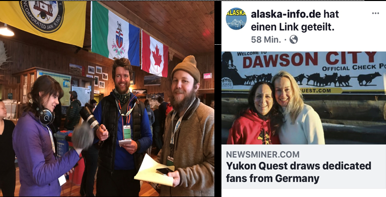 Yukon Quest (c) Yasmin Maschouf-Hofmann und Elke Fischer