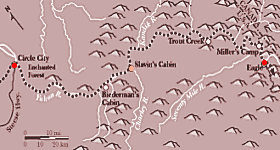 Yukon Quest Trail-Route